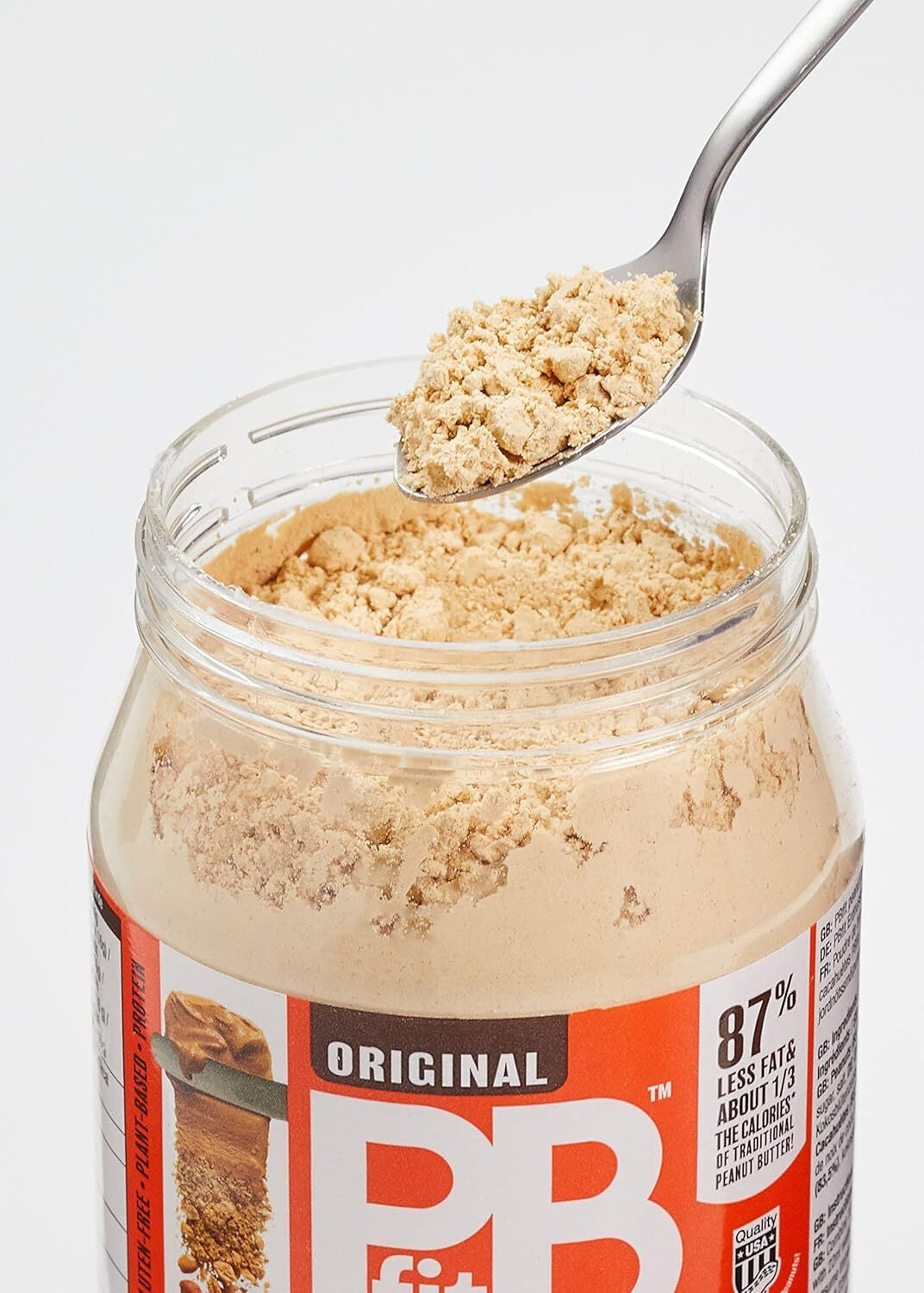 Pbfit Peanut Butter Powder - 87% Less Fat, High Protein, Gluten Free 225G 425G