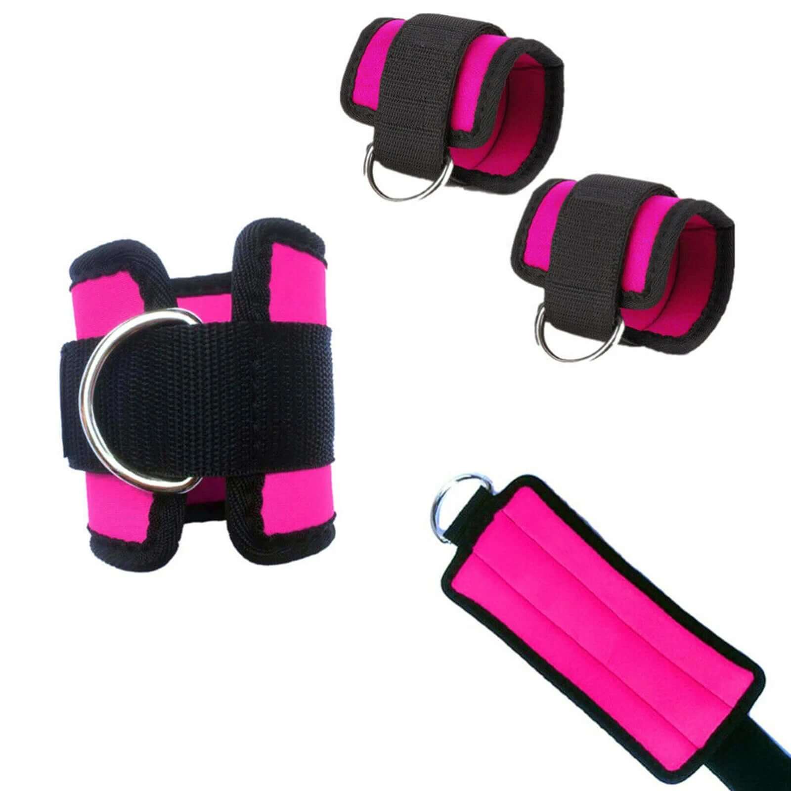 2Pcs Ankle Weights Adjustable Leg Wrist Strap Running Boxing Braclets Straps Gym Accessory